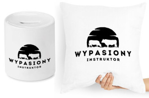 Dla Instruktora Zestaw Poduszka + Skarbonka