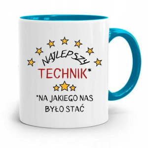 Dla Technika Kubek Błękitny Prezent