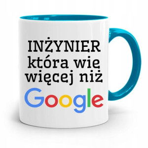 Dla Inżyniera Kubek Błękitny Prezent