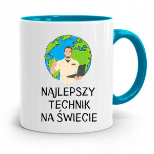 Dla Technika Kubek Błękitny Prezent