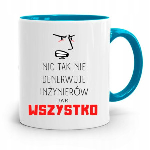 Dla Inżyniera Kubek Błękitny Prezent