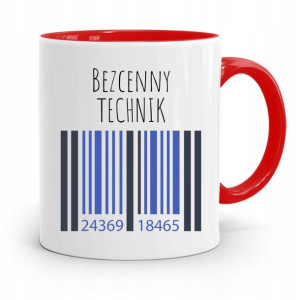 Dla Technika Kubek Czerwony Prezent