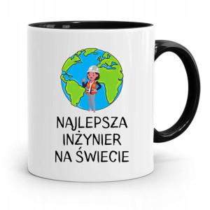 Dla Inżyniera Kubek Czarny Prezent