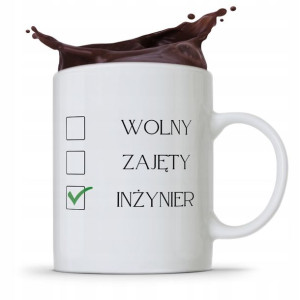 Dla Inżyniera Kubek Prezent Na Urodziny