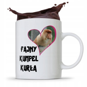 Kubek Prezent Dla Przyjaciela Fajny Kumpel Kurła