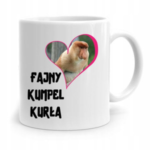 Kubek Prezent Dla Przyjaciela Fajny Kumpel Kurła