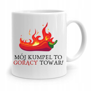 Kubek Prezent Dla Przyjaciela Kumpel Gorący Tower