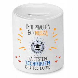 Dla Technika Skarbonka Na Prezent Na Urodziny