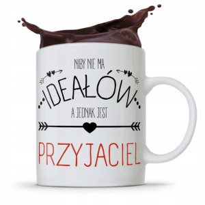 Kubek Prezent Dla Przyjaciela Niby Nie Ma Ideałów