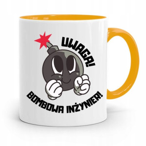 Dla Inżyniera Kubek Żółty Prezent