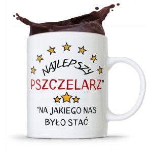 Kubek Prezent Dla Pszczelarza Najlepszy Pszczelarz
