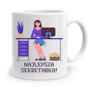 Kubek Prezent Dla Sekretarki Najlepsza Sekretarka
