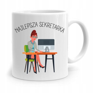 Kubek Prezent Dla Sekretarki Najlepsza Sekretarka