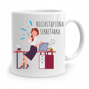 Kubek Prezent Dla Sekretarki Niezastąpiona