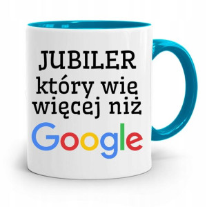 Dla Jubilera Kubek Błękitny Więcej Niż Google