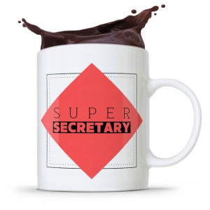 Kubek Prezent Dla Sekretarki Super Secretary
