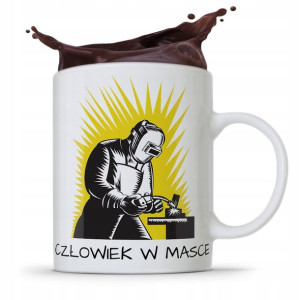 Kubek Prezent Dla Spawacza Człowiek W Masce
