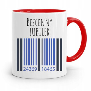 Dla Jubilera Kubek Czerwony Bezcenny Jubiler