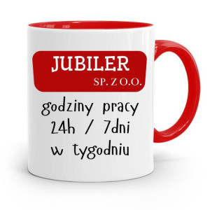 Dla Jubilera Kubek Czerwony Jubiler Sp. Z O.o.