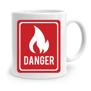 Kubek Prezent Dla Strażaka Fire Extinguisher
