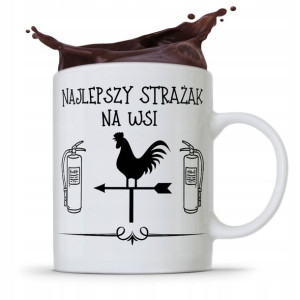 Kubek Prezent Dla Strażaka Najlepszy Strażak