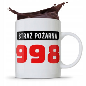 Kubek Prezent Dla Strażaka Straż Pożarna 998