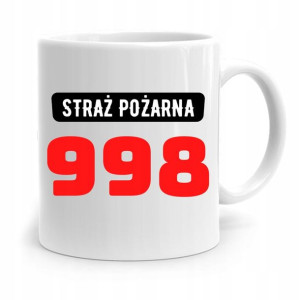 Kubek Prezent Dla Strażaka Straż Pożarna 998