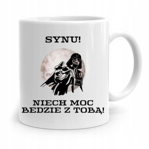 Kubek Prezent Dla Syna Niech Moc Będzie Z Tobą