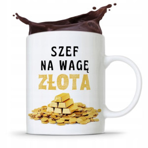 Kubek Prezent Dla Szefa Ma Wagę Złota