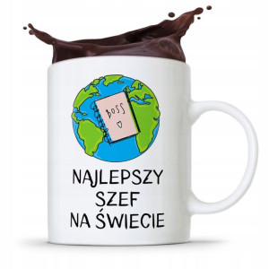 Kubek Prezent Dla Szefa Najlepsze Szef Na Świecie