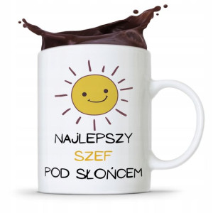 Kubek Prezent Dla Szefa Najlepszy Pod Słońcem