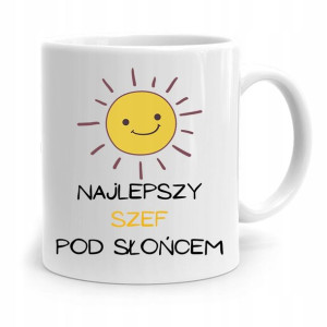 Kubek Prezent Dla Szefa Najlepszy Pod Słońcem