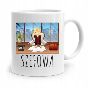Kubek Prezent Dla Szefowej Szefowa