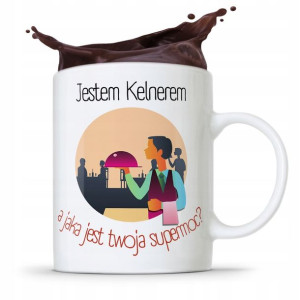 Dla Kelnera Kubek Na Prezent Jestem Kelnerem
