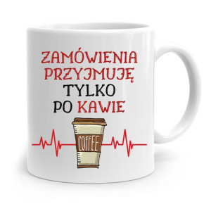 Dla Kelnera Kubek Na Prezent Zamówienia Po Kawie