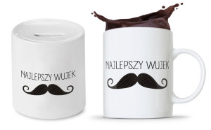 Zestaw Dla Wujka Prezent Kubek + Skarbonka