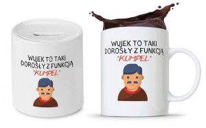 Zestaw Dla Wujka Prezent Kubek + Skarbonka