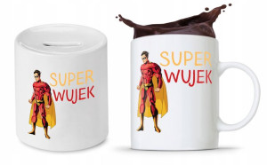 Zestaw Dla Wujka Prezent Kubek + Skarbonka