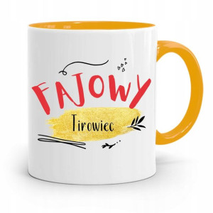 Dla Tirowca Kierowcy Tira Kubek Żółty Na Prezent