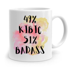Dla Kibcia Kibola Fana Kubek 49% Kibic 51% Badass