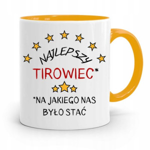 Dla Tirowca Kierowcy Tira Kubek Żółty Na Prezent
