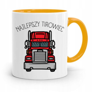 Dla Tirowca Kierowcy Tira Kubek Żółty Na Prezent