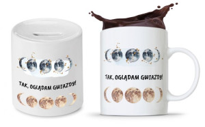 Zestaw Kubek + Skarbonka Znaki Zodiaku Zodiakara