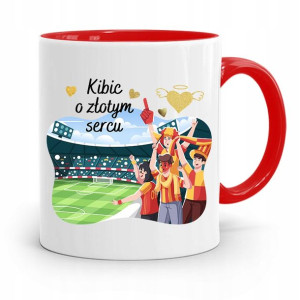 Dla Kibica Kibola Fana Kubek Czerwony Na Prezent