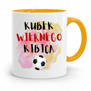 Dla Kibica Kibola Fana Kubek Żółty Na Prezent