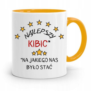 Dla Kibica Kibola Fana Kubek Żółty Na Prezent