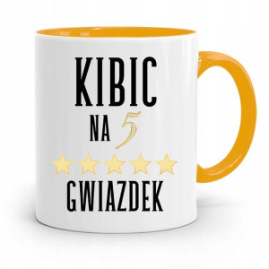 Dla Kibica Kibola Fana Kubek Żółty Na Prezent