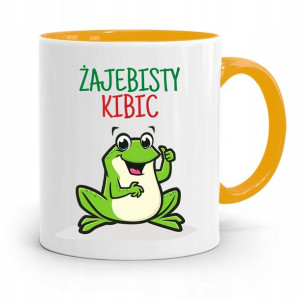Dla Kibica Kibola Fana Kubek Żółty Na Prezent