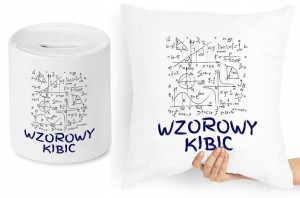 Dla Kibica Zestaw Poduszka + Skarbonka Prezent