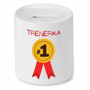 Dla Trenera Prezent Skarbonka Numer Jeden
